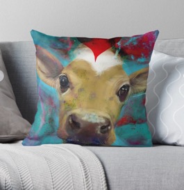 cow pillow